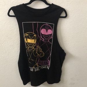 Power Rangers Women’s Muscle Tank